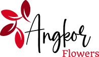 Logo with three red leaves on the left and the text "ProFlowers" on the right in black followed by "Flowers" in red.